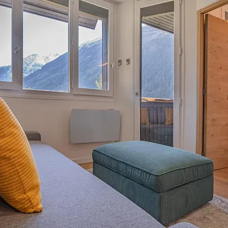 公寓 Chamois Blanc Rosieres- Bright 1 Bed With Amazing Views